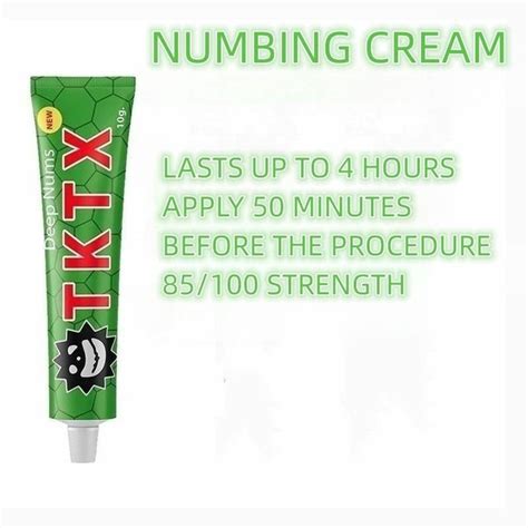 Tktx Numbing Cream Etsy Uk