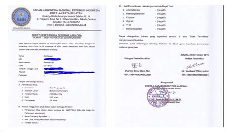 Contoh Surat Keterangan Telah Mencapai Hasil Pekerjaan Surat