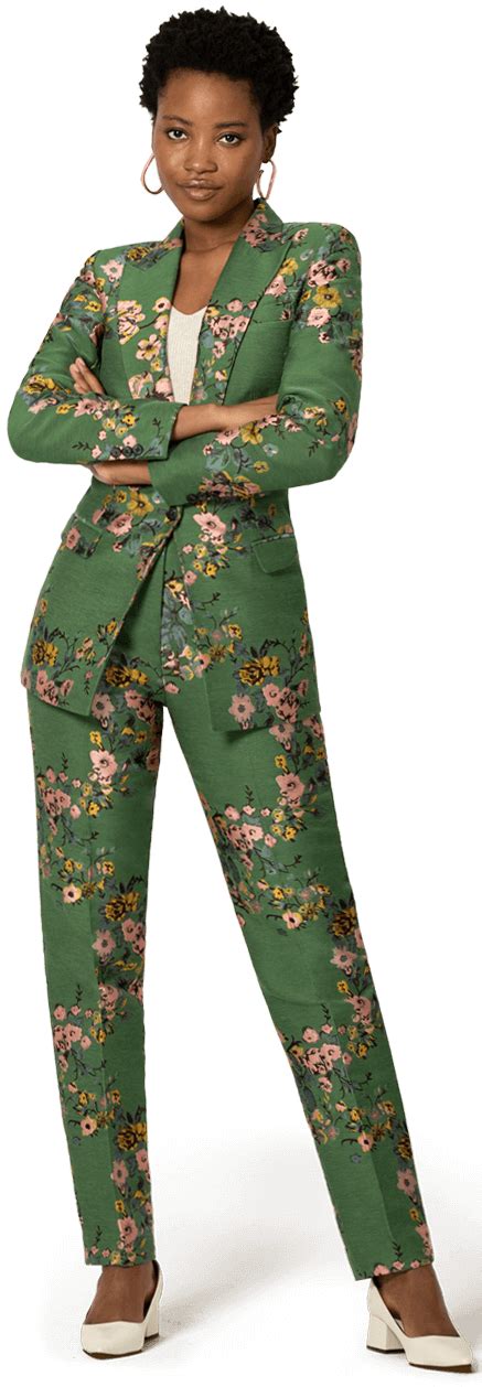 Floral Suits For Women L Sumissura Sumissura