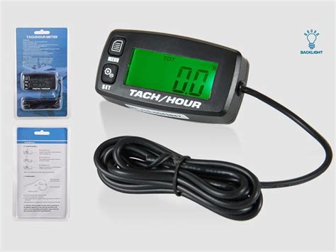 DIGITAL TACHO / HOUR METER | Multifunctional with Replaceable Battery ...