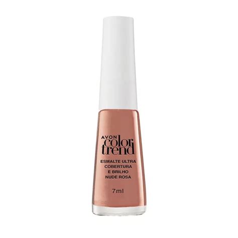 Avon Color Trend Esmalte Nude Rosa Ml Shopee Brasil