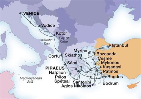 Cruises from Venice to Athens | 2021, 2022 & 2023 Seasons