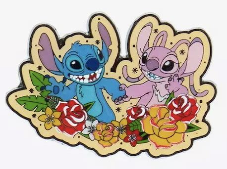 Angel And Stitch Walking Hot Topic Disney Stitch Angel Portrait Blind Box