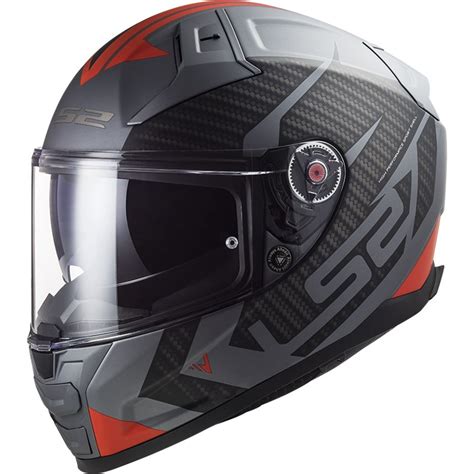 Integralhelm LS2 FF811 Vector II Splitter matt titan red