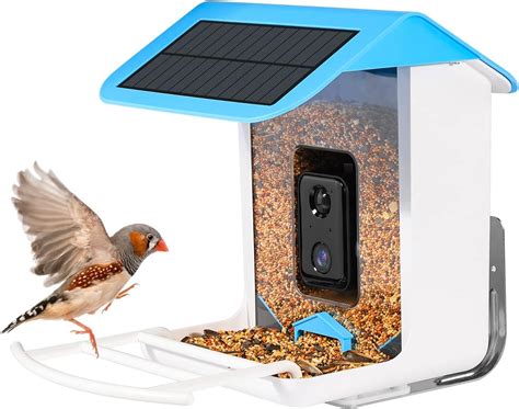 Smart Ai Recognition Bird Feeder With Smart Camera Solar Energy Ultra