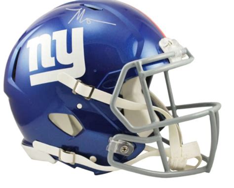 Malik Nabers New York Giants Signed AUTOGRAPH Rookie Mini Helmet