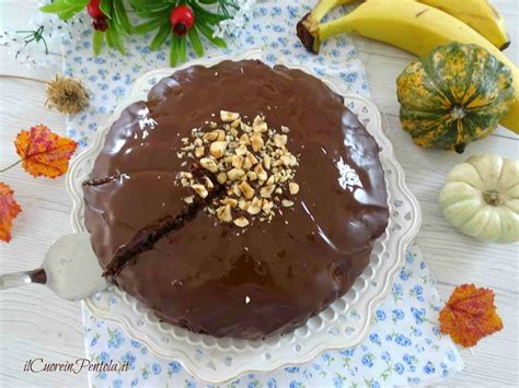 Torta Banane E Cioccolato Ricetta Con Foto Il Cuore In Pentola