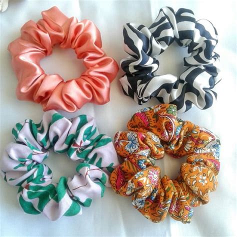 Scrunchie Xuxinha De Tecido Unidade Elo7 Produtos Especiais