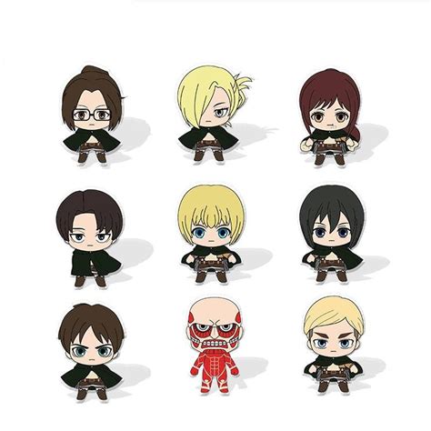 Attack On Titan Titan Eren Chibi Enamel Pin Distinct Pins