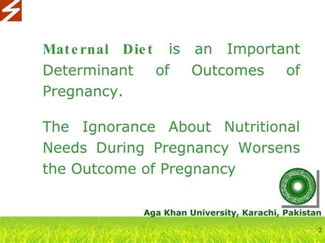 Importance Of Nutrition In Pregnancy And Lactation Ppt