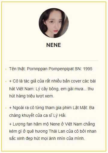 Nene Hot Girl Th I Lan B T Ng Ho G I Ngoan Tr C Gi Sang Vi T