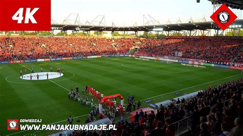 Taniec Eleny hymn Widzewa Widzew Łódź Olimpia Grudziądz 08 05