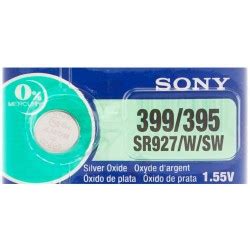 Sony SR927SW 399 LR927 AG7 SR57 395 1 55V Silver Oxide Watch Battery