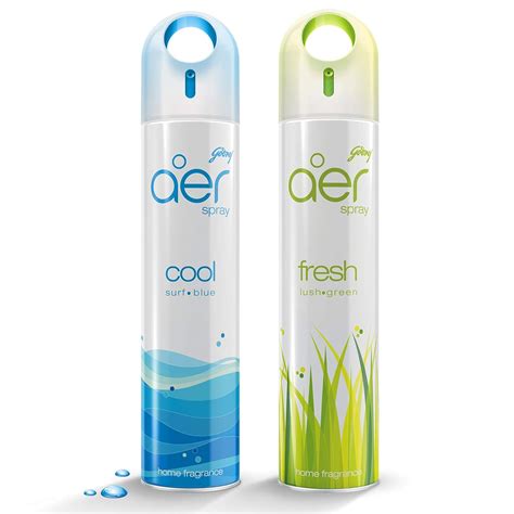 Godrej Aer Spray Air Freshener For Home And Office Cool Surf Blue