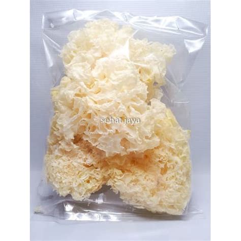 Jual Jamur Putih Salju Bai Mu Er Snow White Fungus Yin Er 100g