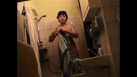 German Granny Nude In Bathroom