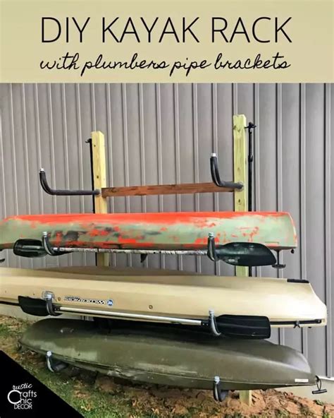 20 Free Plans To Build A Diy Kayak Rack Kayak Storage Rack Diy Kayak