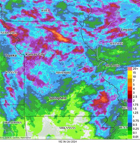 State of Missouri Weather Dashboard