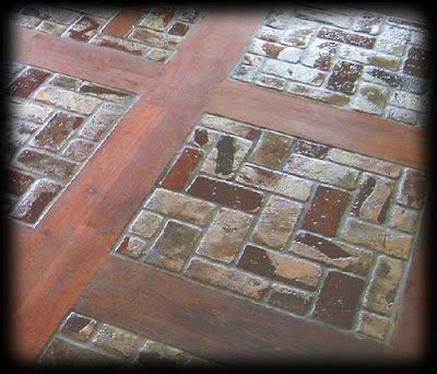 Ideas for Brick Architecture: Brick Floor Patterns, Brick as Thermal Massing