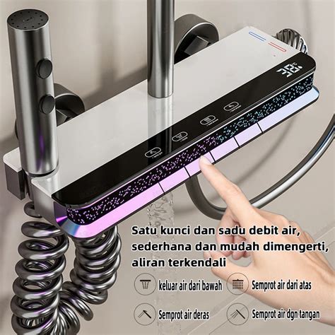 Bathroom Shower Set Shower Faucet Stainless Steel Bathtub Shower Set Hot And Cold Water