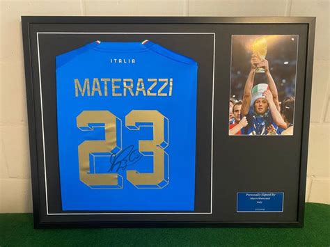 Italia - Italian Football League - Marco Materazzi - Jersey - Catawiki