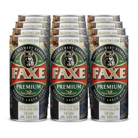 Faxe Premium Bier Vol Liter Dose Er Pack Von Netto Marken