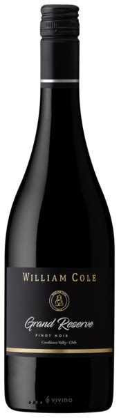 William Cole Grand Reserve Pinot Noir Vivino Us