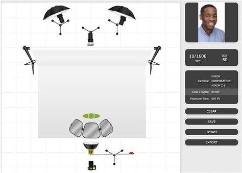 Student's Butterfly Lighting Examples - Storyteller