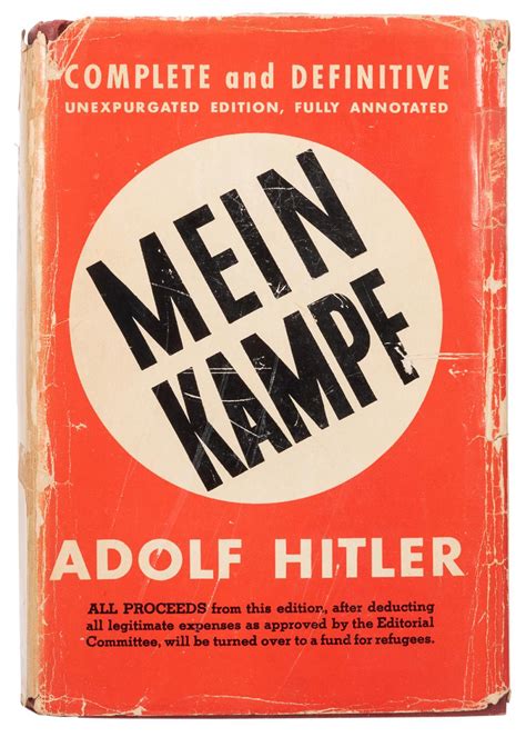 Sold Price Mein Kampf April Am Cdt