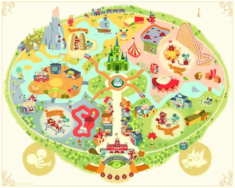 Rainbowland map – Artofit