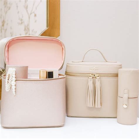 Nude Mini Makeup Travel Bag Makeup Bags Travel Mini Makeup Mini