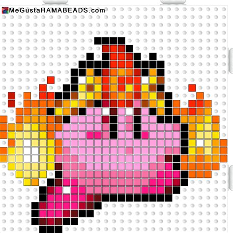 MeGustaHAMABEADS Hama Beads Kirby Parte 1