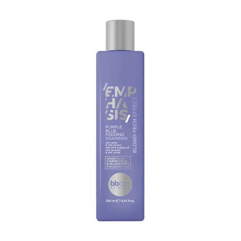 Питательный шампунь для волос BBcos Emphasis Blond-Tech Purple Blue ...
