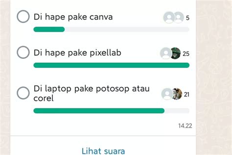 Update Whatsapp Fitur Polling Kini Tersedia Di Whatsapp Update