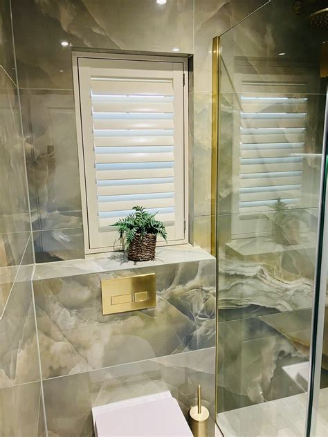 Bathroom Window Shutters Newcastle - Made to Measure - Signature Window