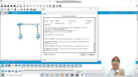 Packet Tracer Configure Initial Switch Settings Youtube