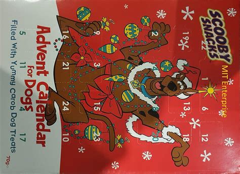 Advent Calendar For Dogs Scooby Doo 70g Xmas Christmas Dog Treats