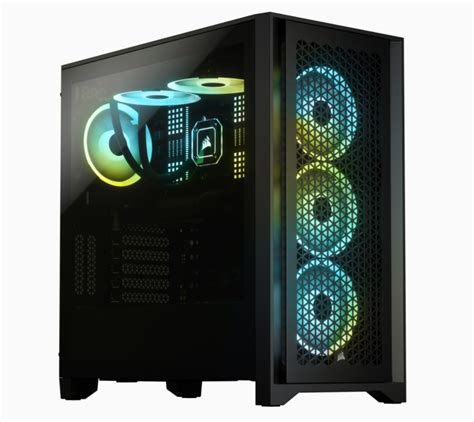 Vỏ Máy Tính Corsair 4000d Airflow Tg Black