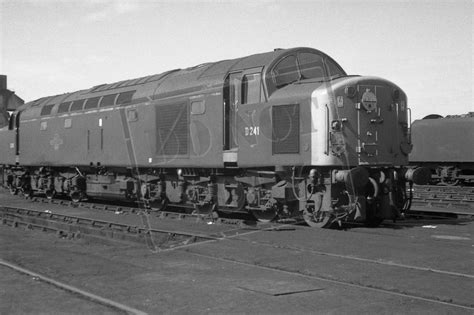 British Railway Photographs Class 40 Mono