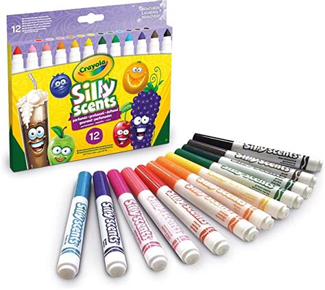 Amazon Crayola Silly Scents Broadline Washable Markers Assorted