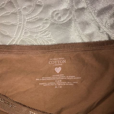 Victoria S Secret Intimates Sleepwear Victoria Secret Nude Low Rise Bikini Panties M