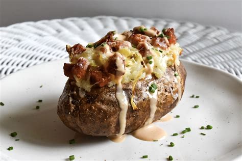 Loaded Chorizo And Sauerkraut Baked Potato Heatherlea Farm Shoppe