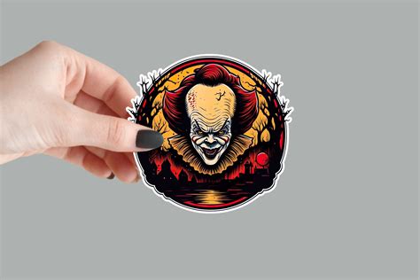 Pennywise Sticker It Sticker Pennywise The Dancing Clown Sticker