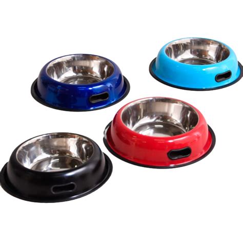 Comedouro Pet Inox Colors Ml Nica Pet