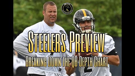 Steelers Preview Breaking Down The Qb Depth Chart Heading Into 2019