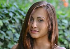 Beautiful Brunette In Sexy Yellow Panties Panty Pit