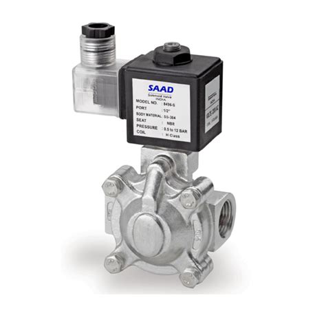 Piston Operated Solenoid Valve For Industries