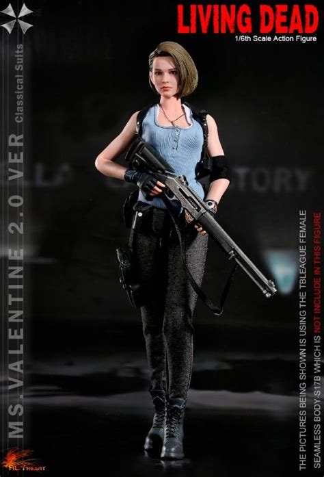 生化危機 Jill 雙頭雕套裝 Figure Hot Heart Ms Valentine Resident Evil 興趣及遊戲 玩具 遊戲類 Carousell