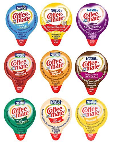 Nestle Coffee-Mate Creamers - 9 Assorted Flavors 36-pack | CoffeePodCentral.com