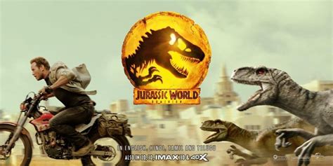 Jurassic World Dominion Banner Jurassic Park Jurassic World Movie